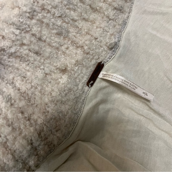 Free People Double Breasted Cream Gray Cardigan Small - Picture 5 of 6